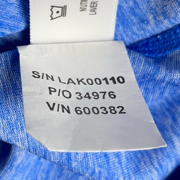 Annika by Cutter & Buck Light Blue M Quarter Zip UPF 50+ Golf Pullover NWT - Picture 10 of 12